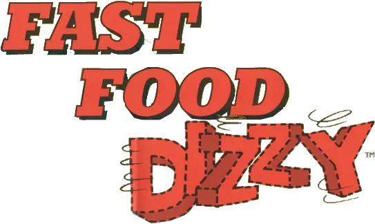 Fast Food 1989 Promotional Art Mobygames Dizzy Png Fast Food Logo