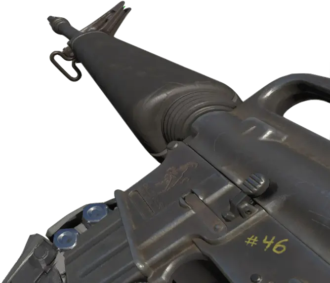 M16 Bo3 Png 2 Image Call Of Duty Gun Renders M16 Png