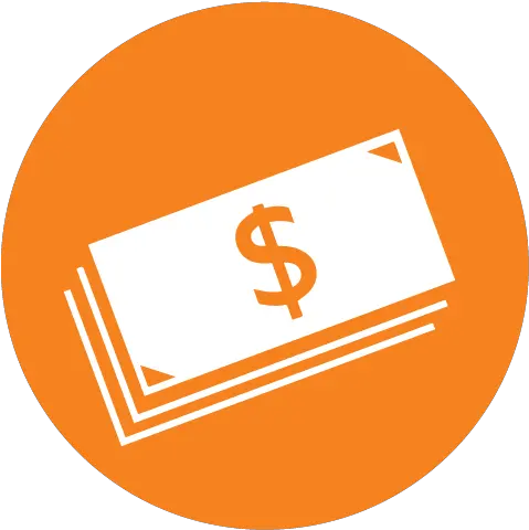 Money Management U2013 Project Life Money Icon In Orange Png Cash Back Icon