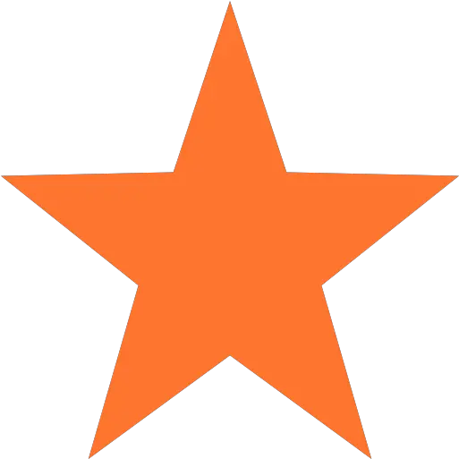 Mantra Therapy Orange Starsorangeiconorangestarpng Red Star Vapor Logo Stars Png