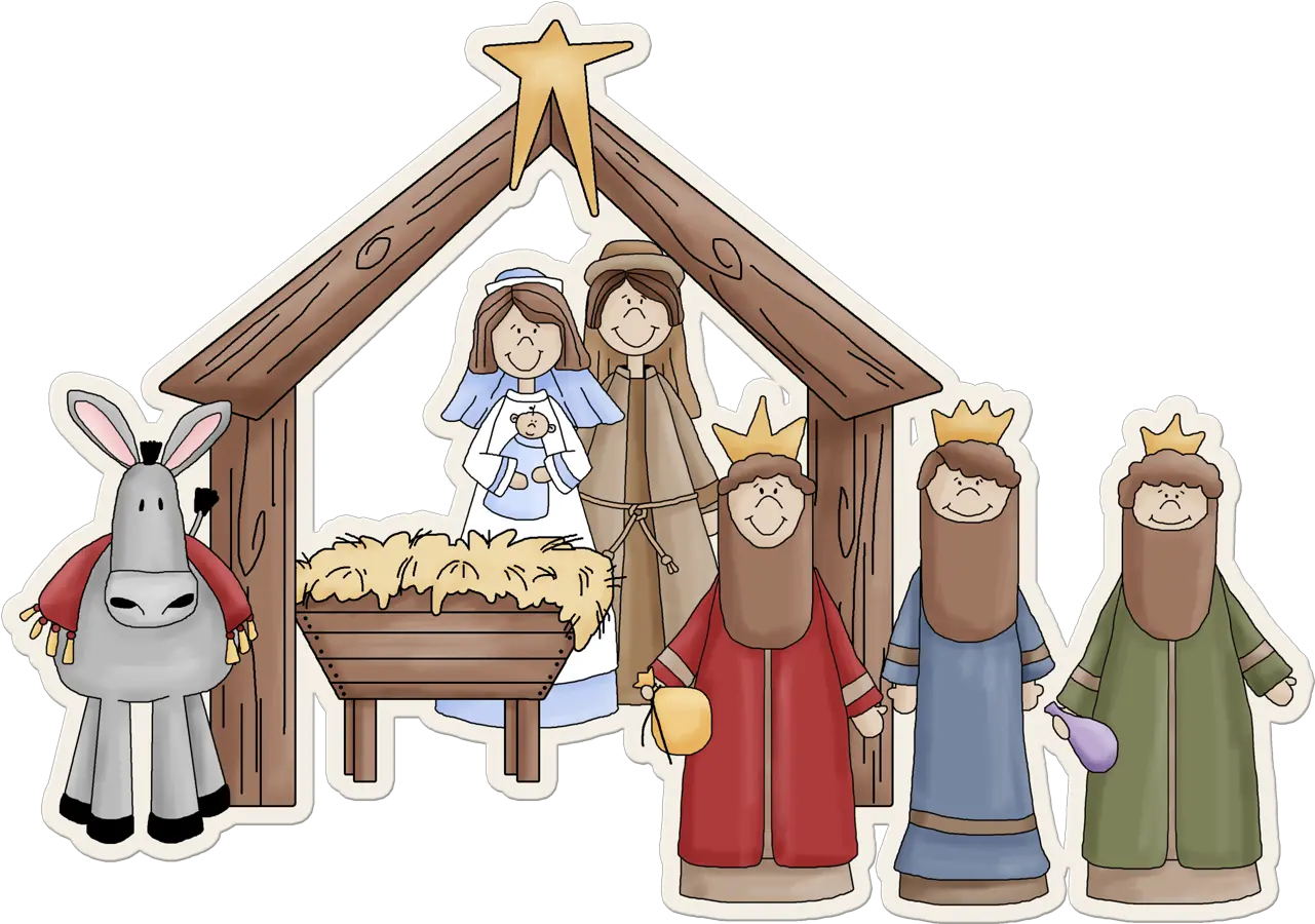 Manger Clipart Mass Belen Navidad Png Manger Png