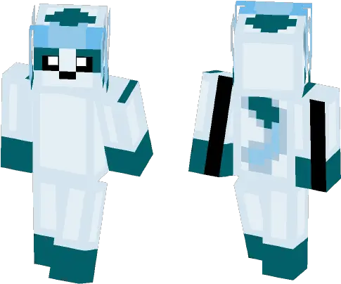 Download Glaceon Minecraft Skin For Kemono Friends Minecraft Skin Png Glaceon Png