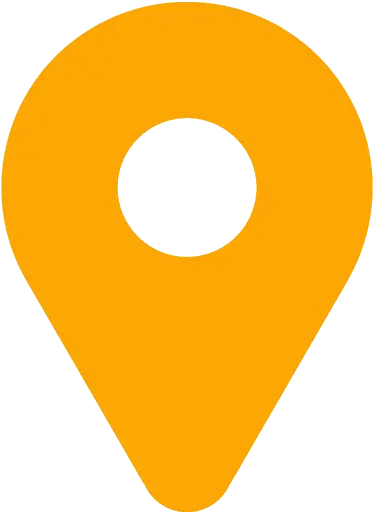 Orange Pin 5 Icon Free Orange Pin Icons Yellow Location Logo Png Pin Icon Transparent