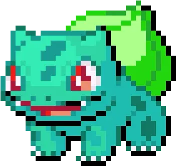 Bulbasaur Pixel Art Maker Pokemon Bulbasaur Pixel Art Png Bulbasaur Transparent