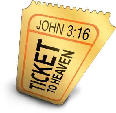 Ticket To Heaven Clipart Golden Ticket To Heaven Png Heaven Png