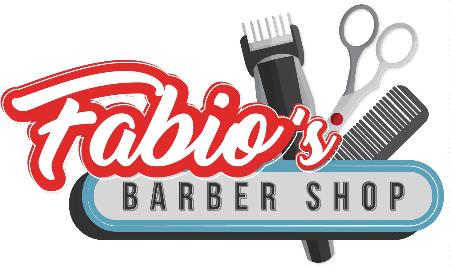 Project Page Fab The Barber Calligraphy Png Barber Shop Logos