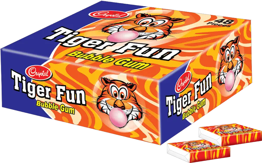 Products U003e Bubble Gum Tiger Bubble Gum Full Size Png Snack Bubble Gum Png