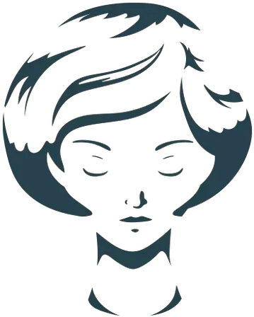 Woman Hair Bob Cut Face Detailed Silhouette Transparent Png Hair Design Side Face Icon