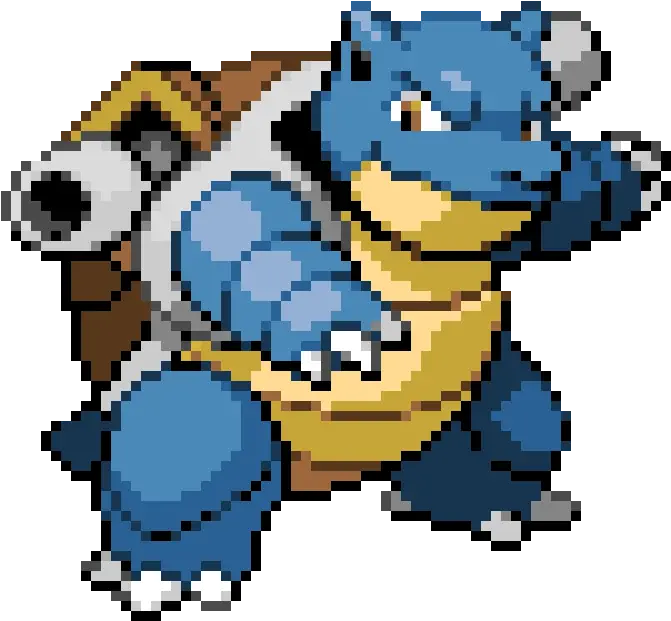 Blastoise Blastoise Pixel Art Png Blastoise Png