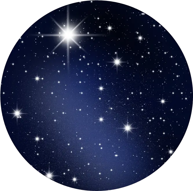 Aestheticcircle Blue Darkblue Stars Dark Blue Aesthetic Transparent Png Night Stars Png