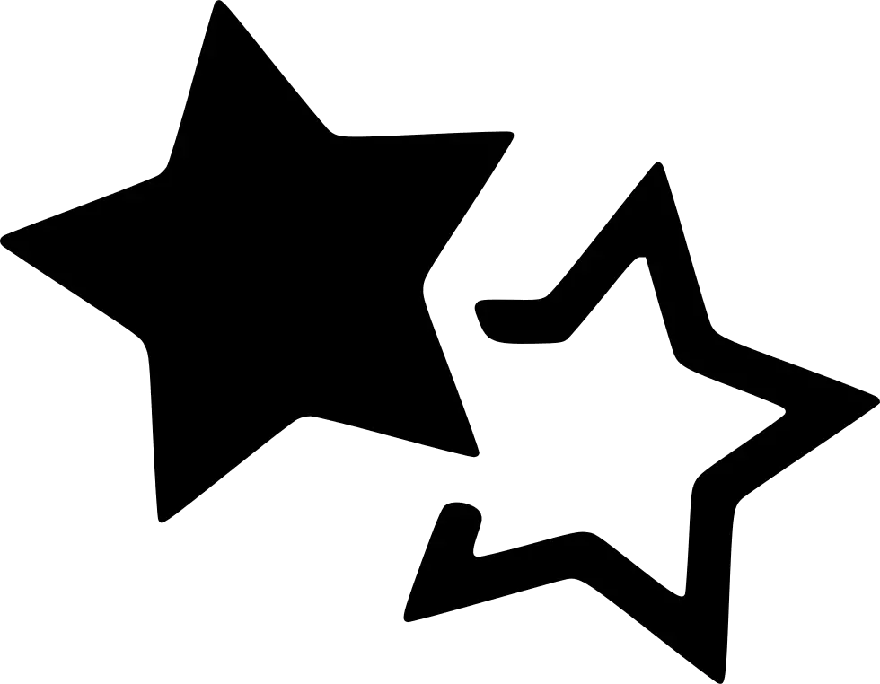 Gold Star Sticker Png