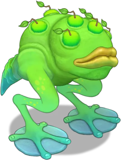 Wake Up The Wublins Know Your Meme Fanmade Rare My Singing Monsters Png Jontron Icon