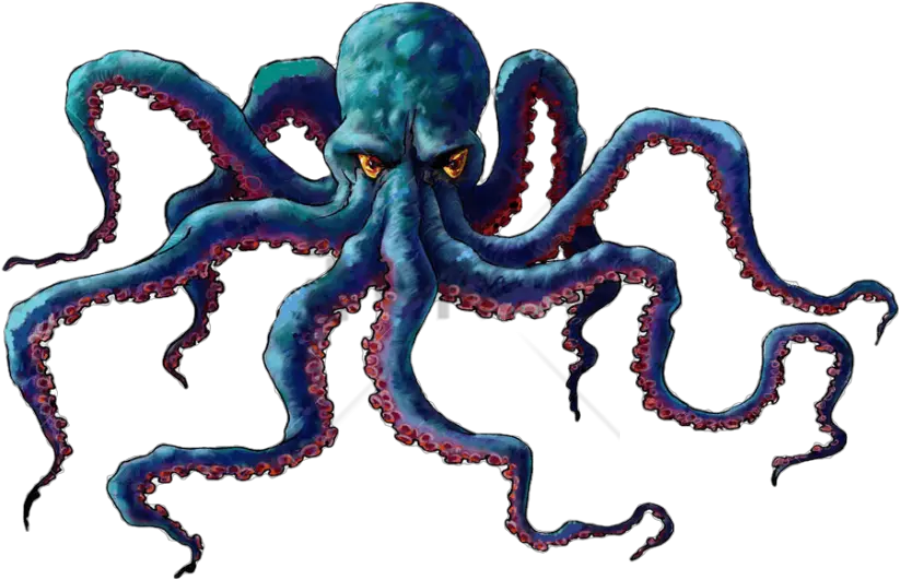 Free Png Octopus Image With Sea Monster Clear Background Octopus Png