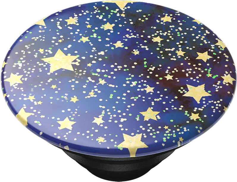 Glitter Starry Night Navy Dot Png Starry Night Icon