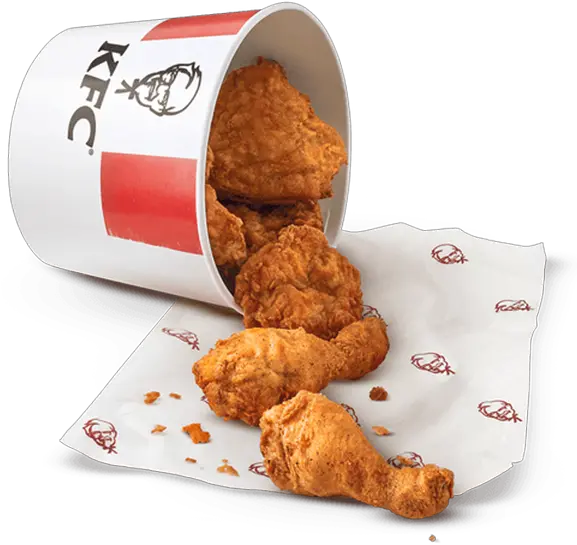 Nine Pieces Of Kfc Chicken 14 Piece Bargain Bucket Png Kfc Transparent