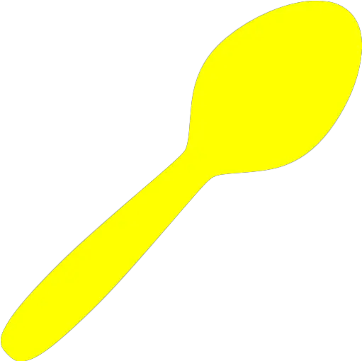 Yellow Spoon Icon Yellow Spoon Icon Png Spoon Icon Png