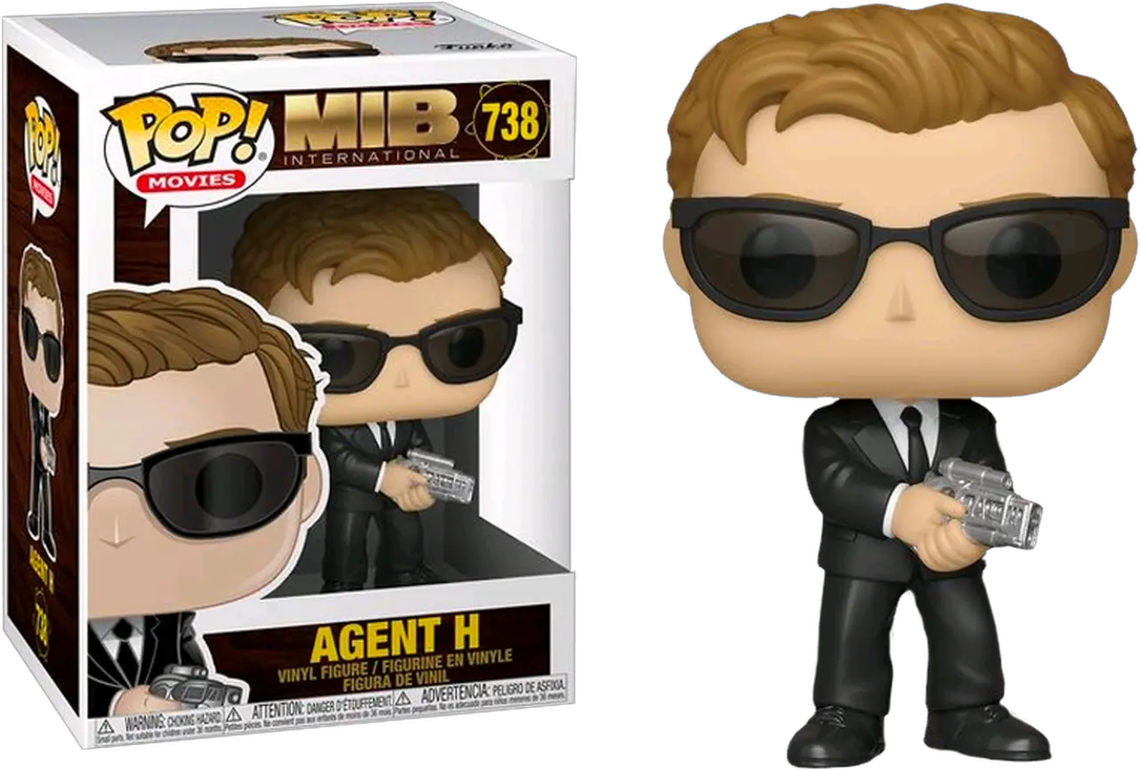 Men In Black International Agent H Pop Vinyl Figure Funko Pop Stan Lee Infinity Gauntlet Png Men In Black Logo