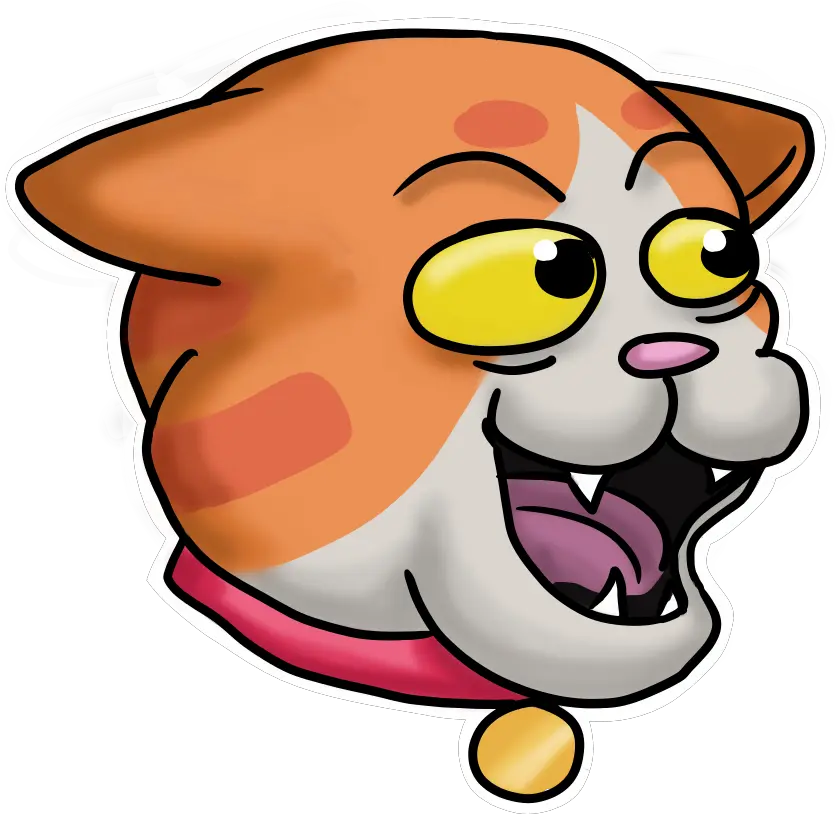 Image 94972 Artistalbinobat Cat Gamespelunky2 Pogchamp Happy Png Pogchamp Transparent