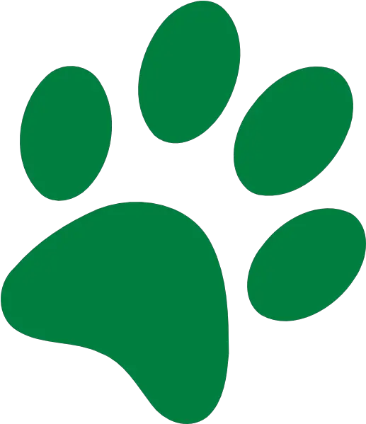 Green Paw Print Clip Art N33 Free Image Transparent Background Paw Print Png Paw Print Transparent