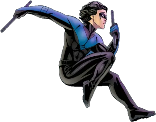 Nightwing Dickgrayson Robin Batman Dc Superman Png Nightwing Png