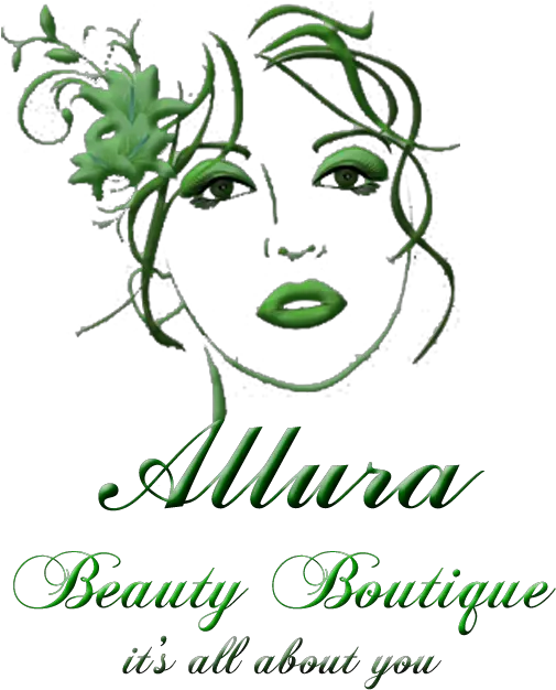 Feminine Upmarket Beauty Salon Logo Design For Allura Png