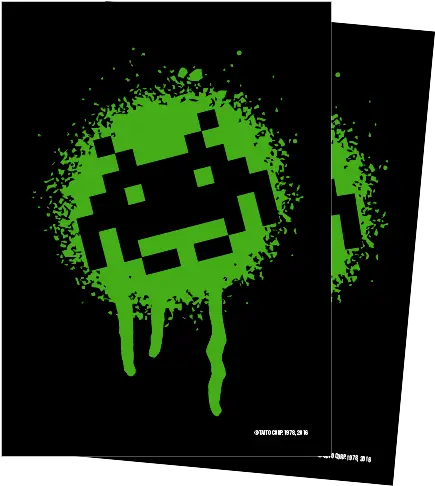 Turn One Space Invaders Standard Size Graffiti Sleeves Space Invaders Png Graffiti Crown Png