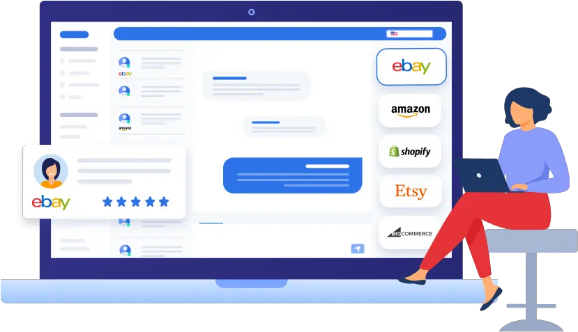 Ecommerce Helpdesk For Ebay 3dsellers Png Etsy Icon Vector