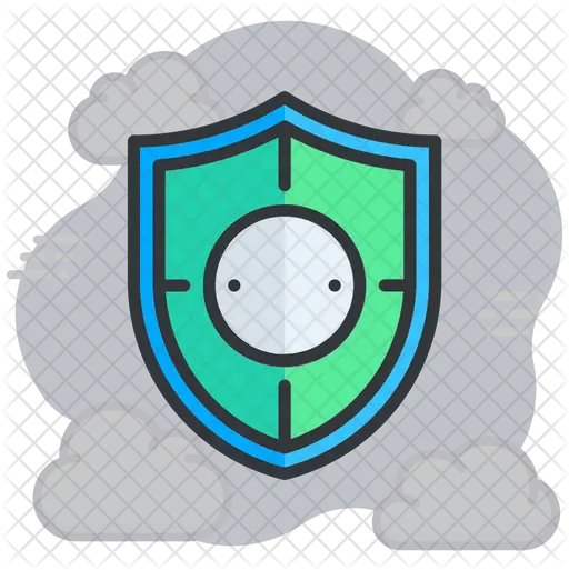 Security Shield Icon Dot Png Shield Outline Png