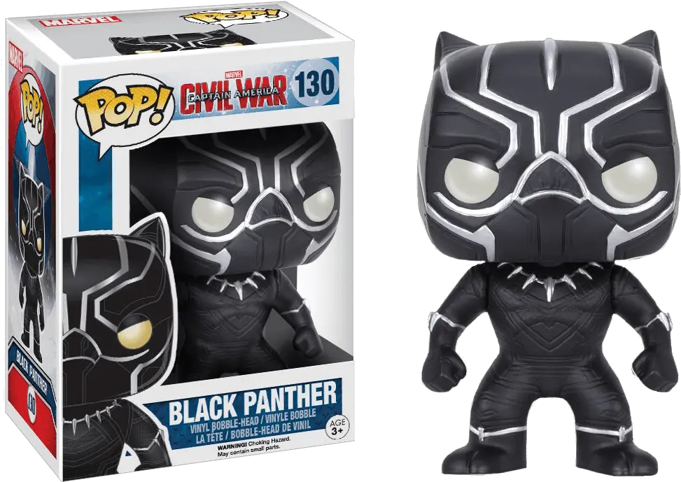 Download 130 Black Panther Pop Marvel Black Panther Funko Pop Marvel Black Panther Png Marvel Black Panther Png