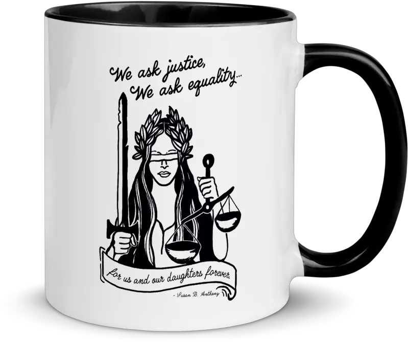 Lady Justice Coffee Mug Cool Mugs Png Lady Justice Png