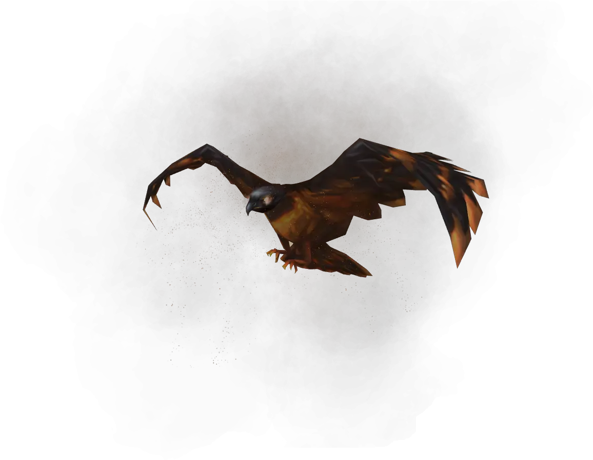 Lava Hawk The Runescape Wiki Runescape Pet Lava Hawk Png Hawk Png