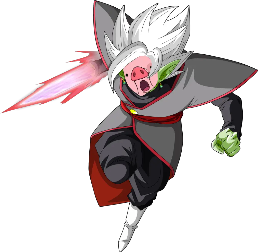 Download Waddles Fused Zamasu Ki Blade Png Goku Hair Png