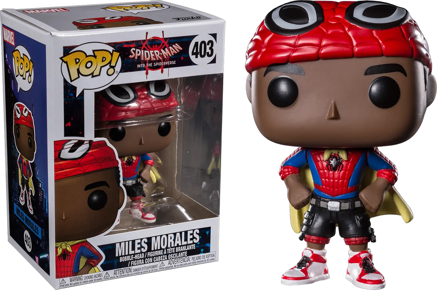 Miles Morales Vinyl Figure Spiderman Funko Pop Miles Morales Png Miles Morales Png