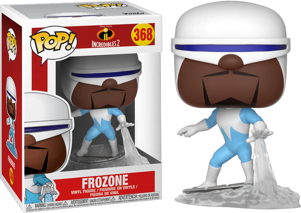 Incredibles 2 Frozone Pop Vinyl Figure Disney Pixar Incredibles 2 Funko Pop Png Incredibles Png