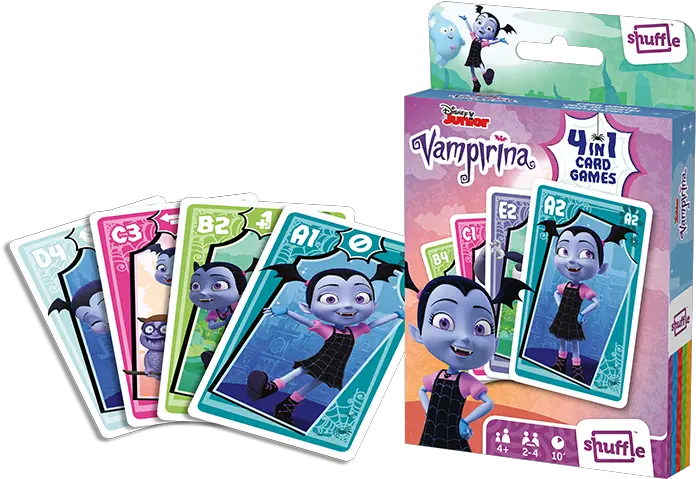 Shuffle Card Games Vampirina Png Vampirina Png