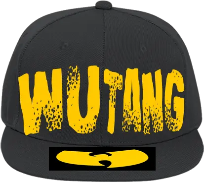 Wu Tang Flat Bill Fitted Hats Baseball Cap Png Wu Tang Png