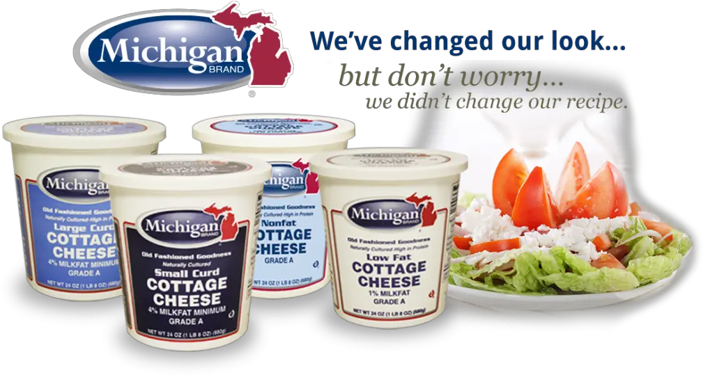 Michigan Brand Lipari Foods Lipari Foods Michigan Brand Cottage Cheese Png Michigan Outline Transparent