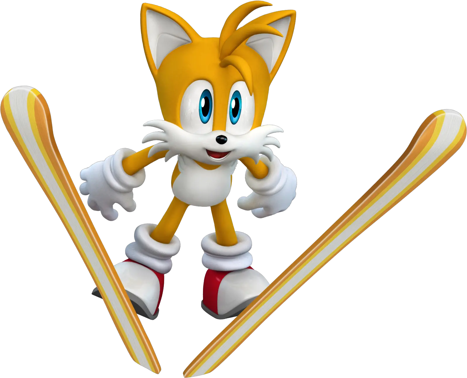 Mario Sonic Mario And Sonic At The Olympic Winter Games Tails Render Png Tails Transparent