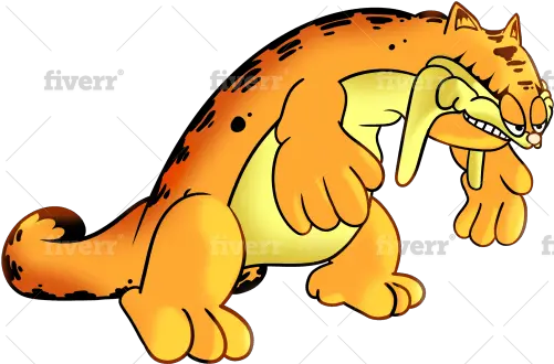 Draw Any Pokémon But As Garfield By Clongsauce Cartoon Png Garfield Png