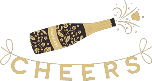 Cheers Champagne Invitation Decorative Png Cheers Png