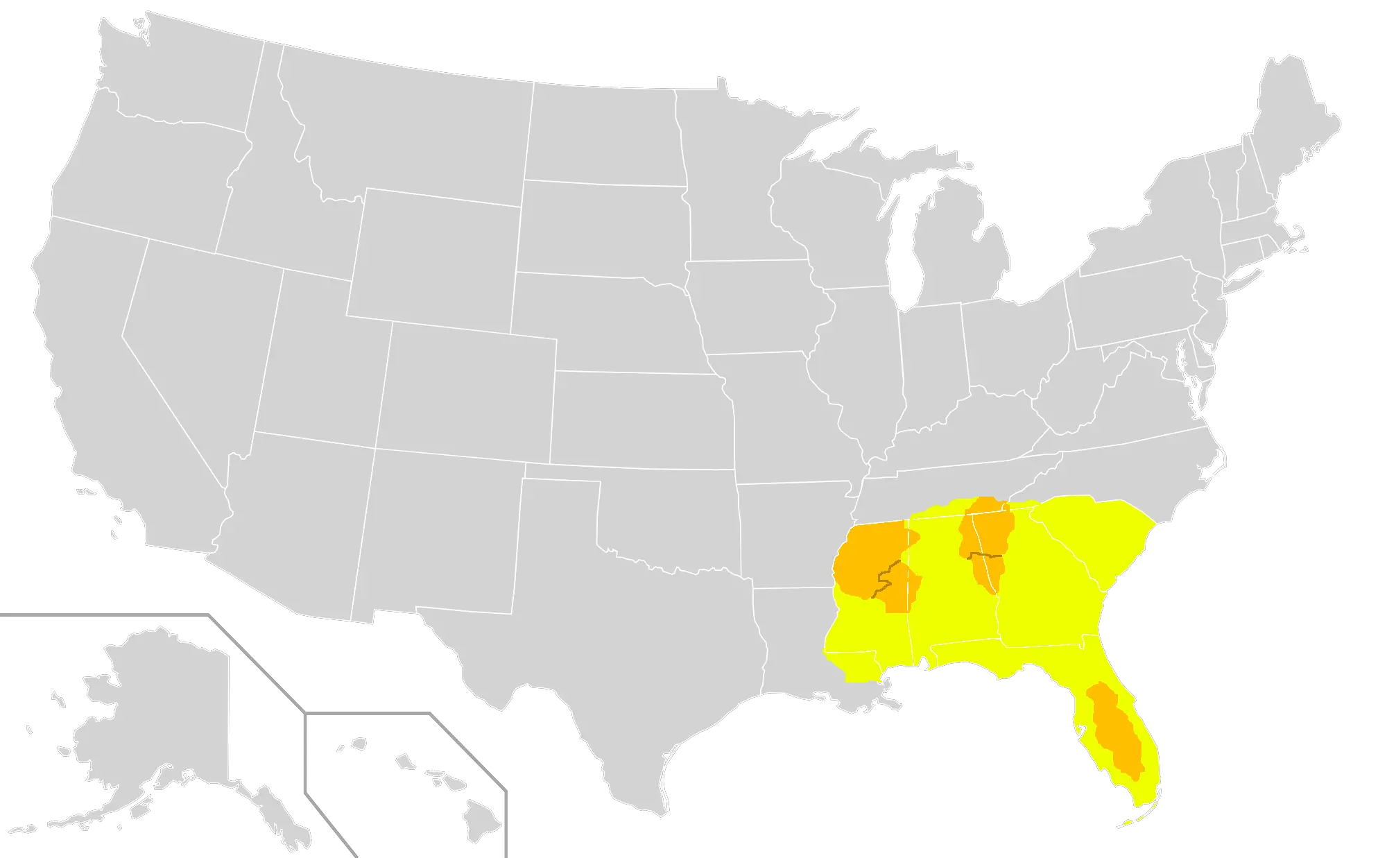 Filemap Of Usa Highlighting Oca Diocese Washington And Santos Vinick Electoral Map Png Usa Map Png