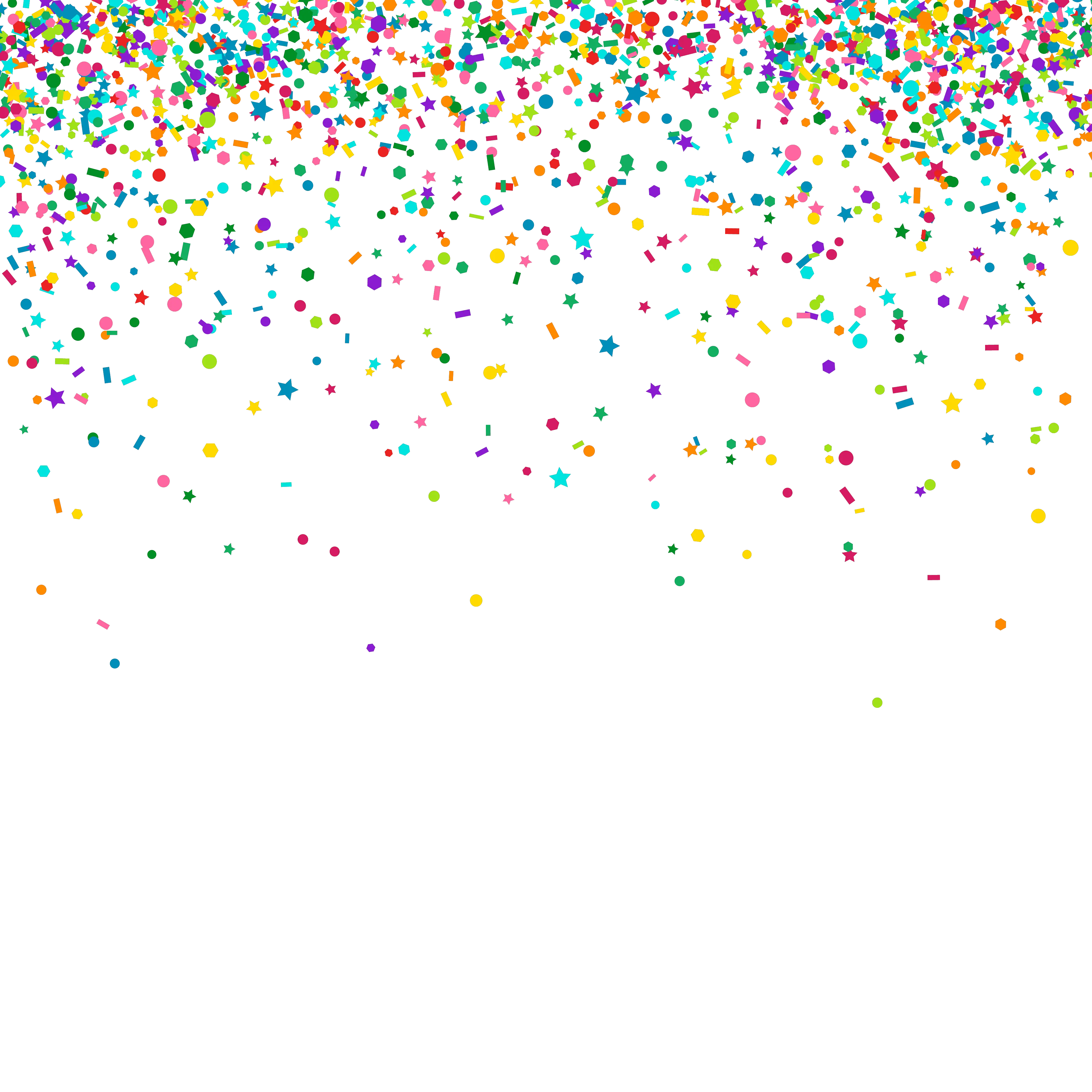 Confetti Cannon Png Transparent Background