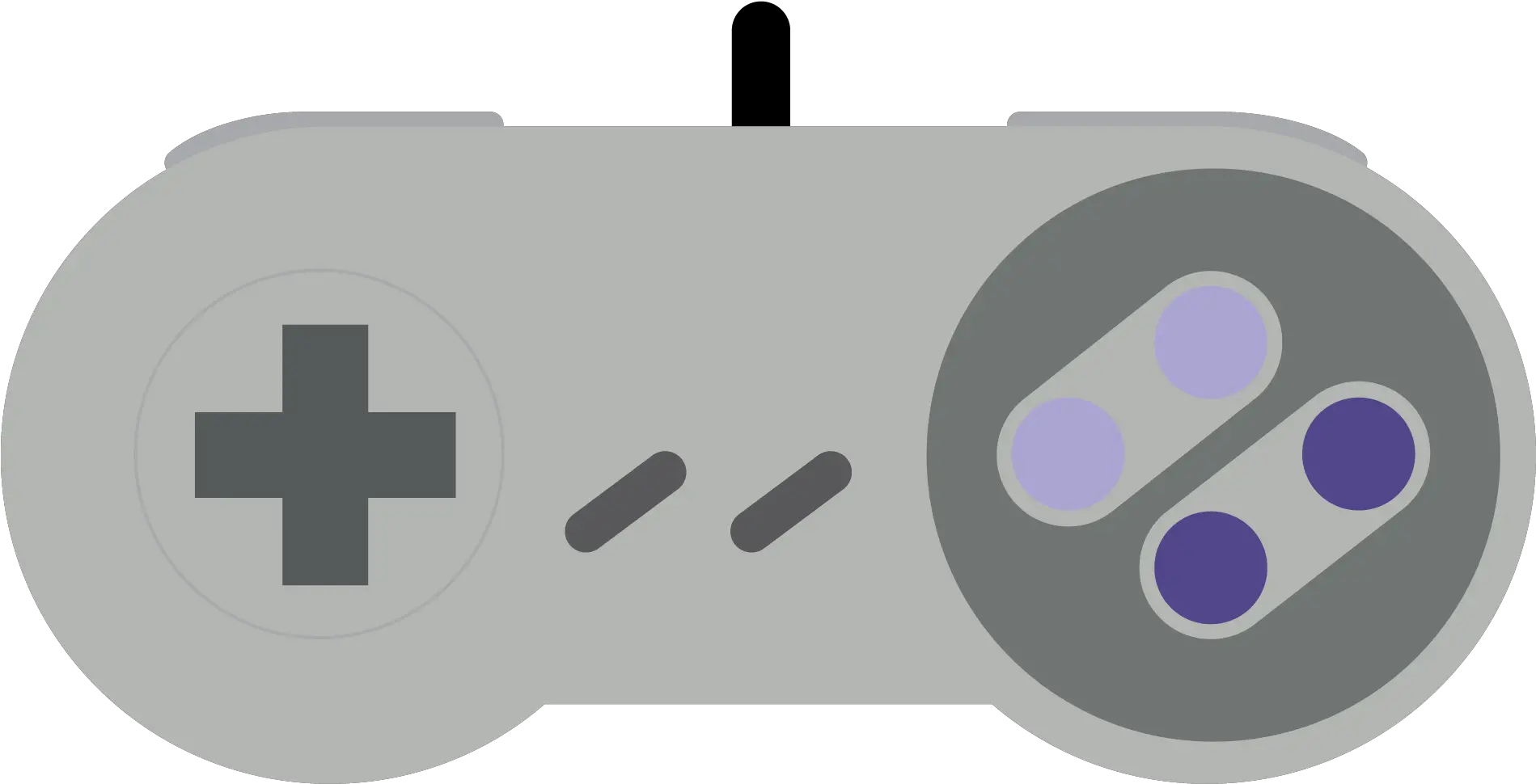 Mocked Up The Snes Controller As A Retro 8 Bit Controller Png Snes Logo Png