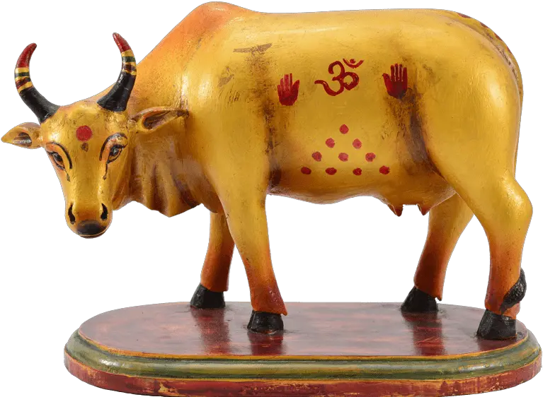 Download Golden Cow Figurine 1 Bull Full Size Png Image Golden Cow Png Bull Png