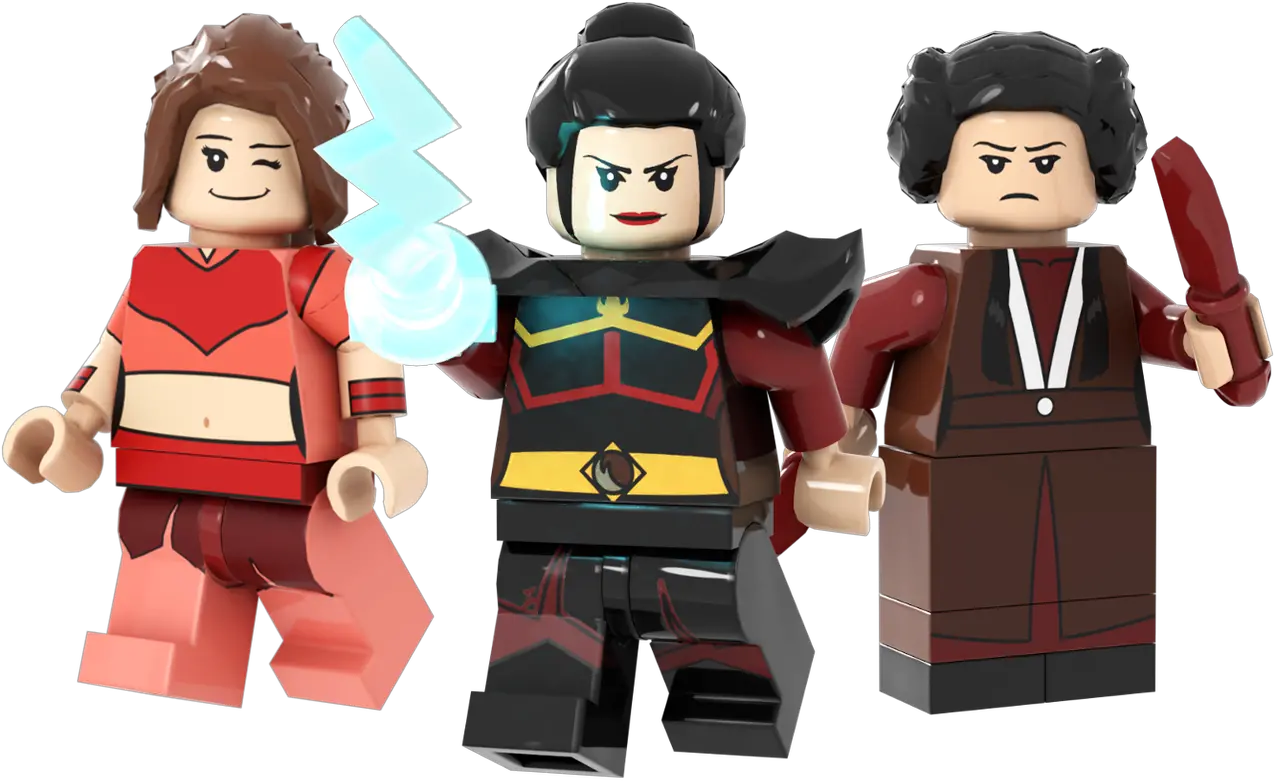 Nickalive New Fan Made U0027avatar The Last Airbenderu0027 Lego Avatar The Last Airbender Azula Lego Png Avatar The Last Airbender Png