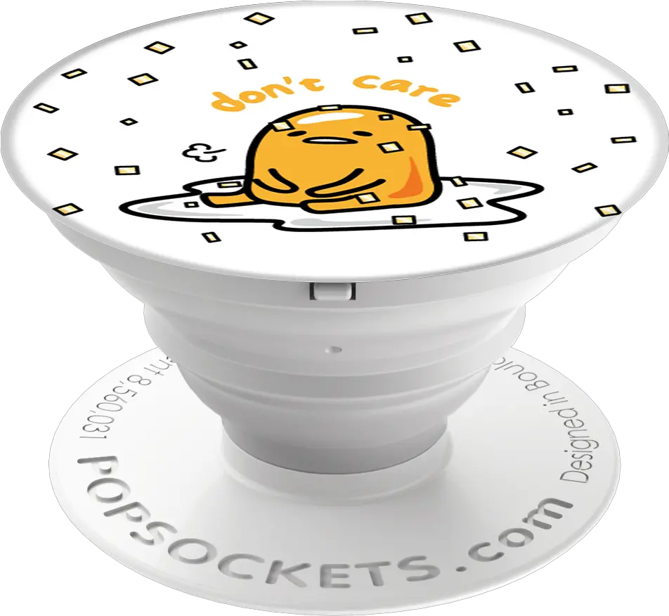 Popsocket Gudetama Donu0027t Care Phone Grip And Stand Gamestop Pop Sockets At Walmart Png Gudetama Transparent