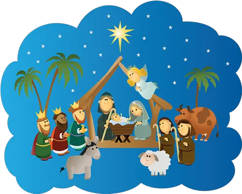 Childrenu2019s Nativity Scene Nativity Scene For Kids Png Nativity Png