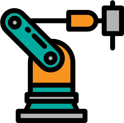 Industry Factory Robotics Industrial Robot Icon Industrial Robot Icon Png Factory Icon Vector Free