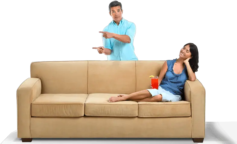 Person People Sitting On A Couch Couch Png