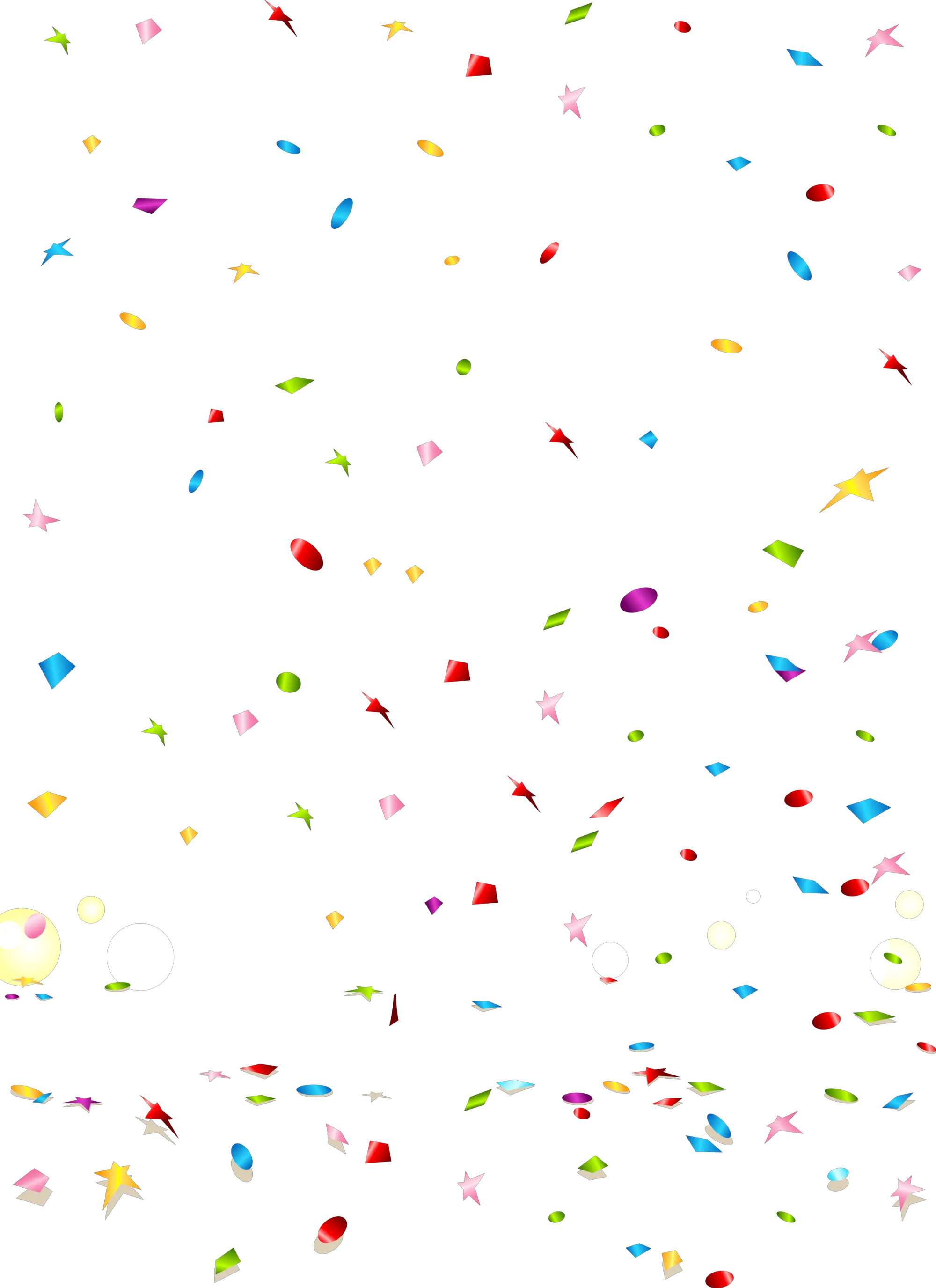 Christmas Gift Box Png Confetti